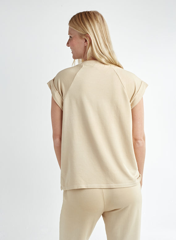 Folded Sleeve Tee